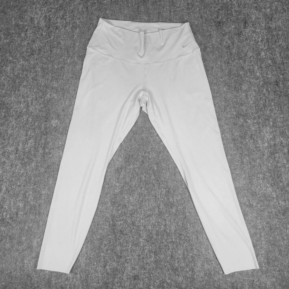 NWT Nike High-Rise 7/8 Length Leggings Women's Lg Hydrogen Blue Zenvy Dri-FIT - Picture 3 of 9